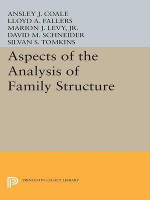 cover image of Aspects of the Analysis of Family Structure